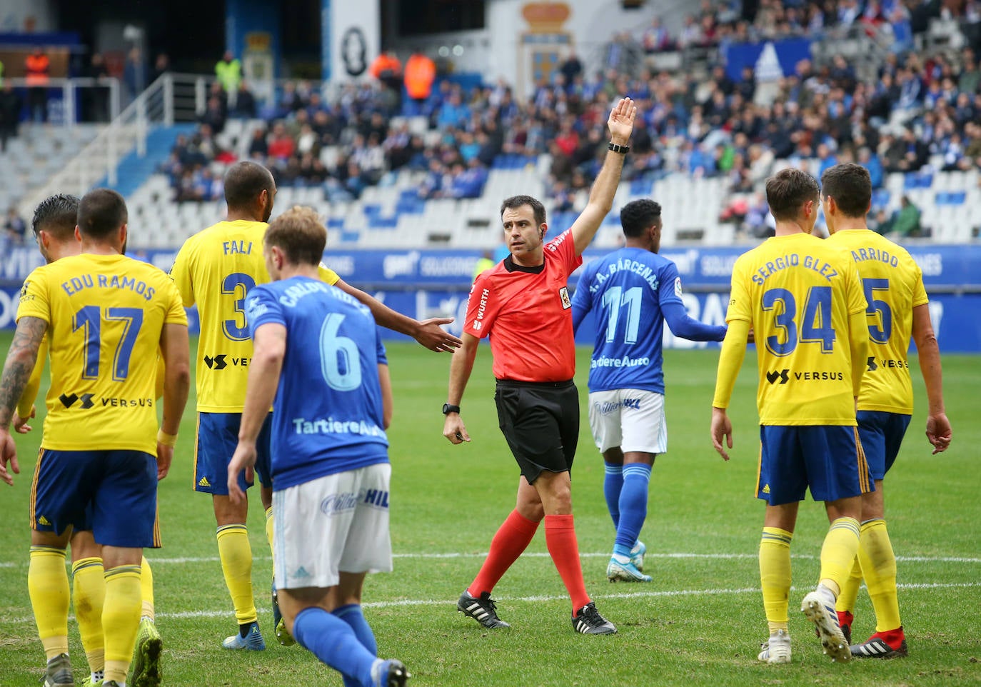 Real Oviedo 0-2 Cádiz, en imágenes