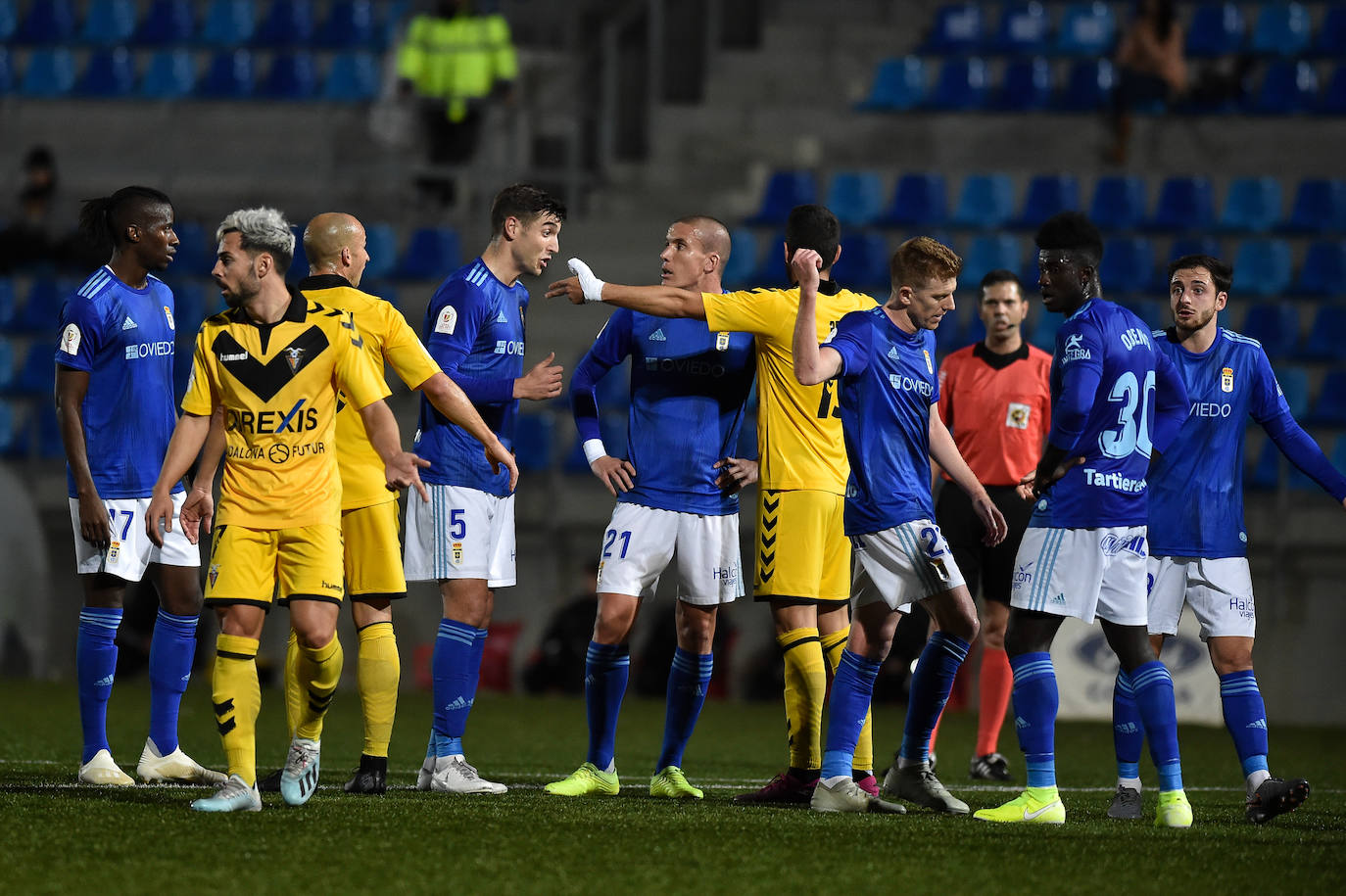 Encuentro disputado en el Estadi Mundial. 