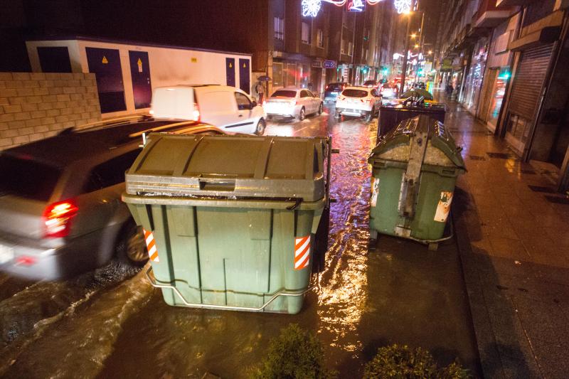 Fotos: Los efectos del temporal en la comarca de Avilés