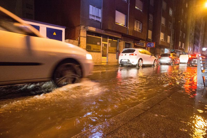 Fotos: Los efectos del temporal en la comarca de Avilés
