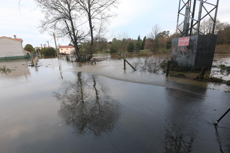 Fotos: Los efectos del temporal en la comarca de Avilés