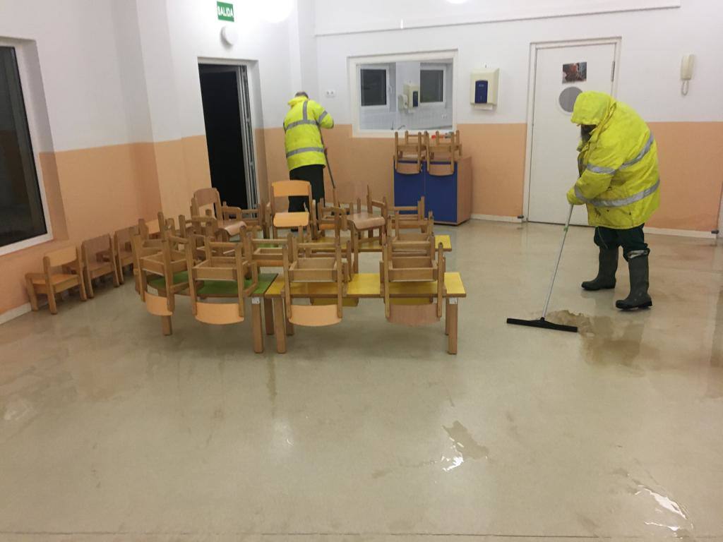 Fotos: Los efectos del temporal en la comarca de Avilés