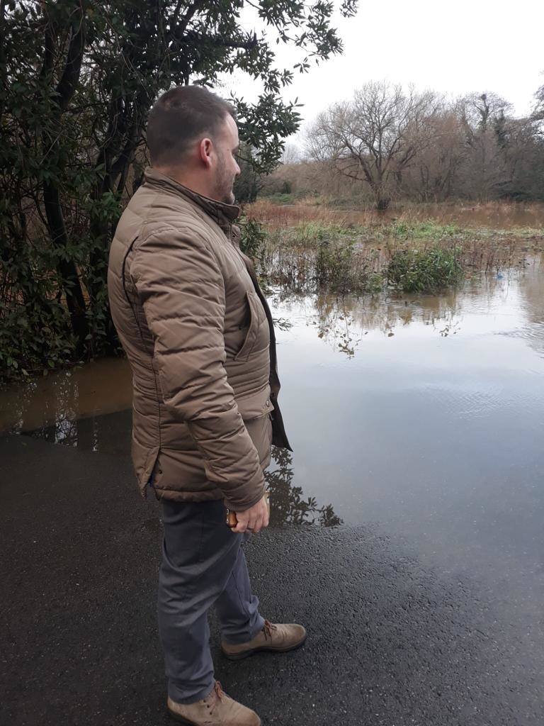 Fotos: Los efectos del temporal en la comarca de Avilés