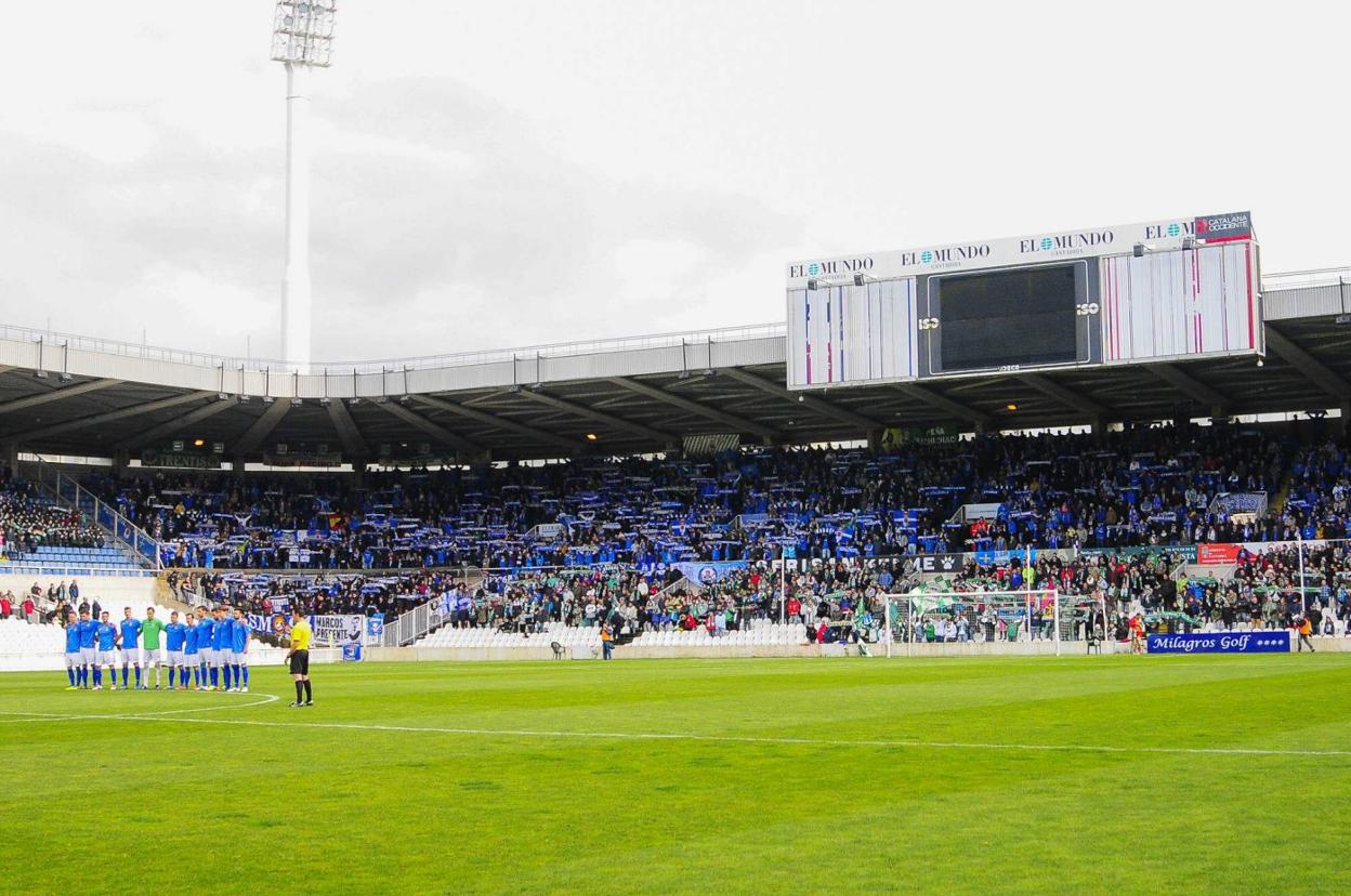 La última visita del Oviedo al Sardinero se produjo hace cinco años. 