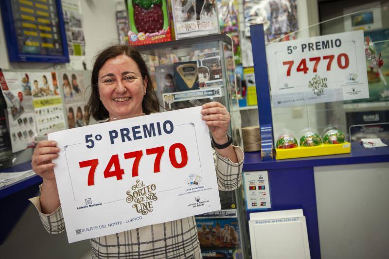 La Lotería de Navidad reparte 346.000 euros en Asturias 