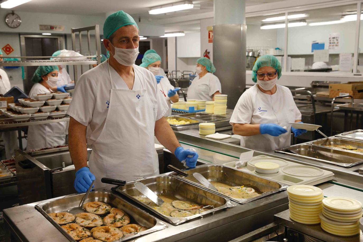 Menú especial de Nochebuena en el Hospital de Cabueñes