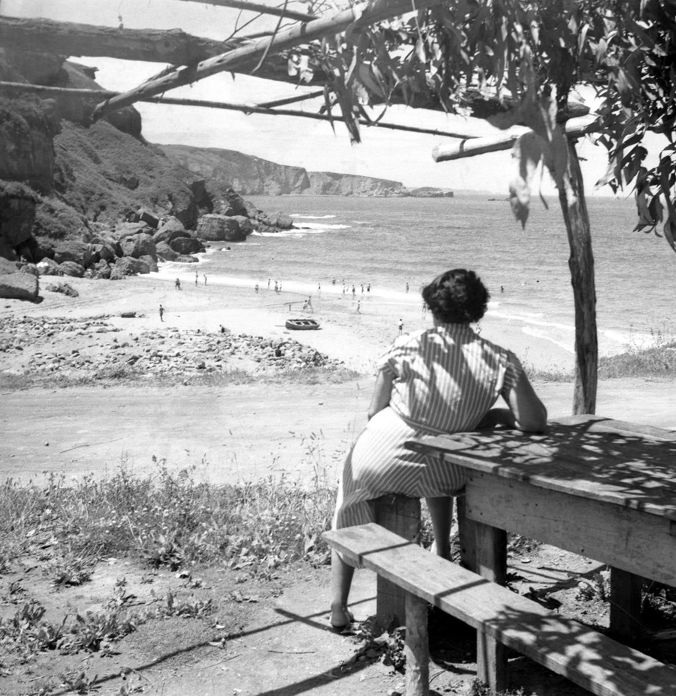 Julio. Playa de la Ñora. 