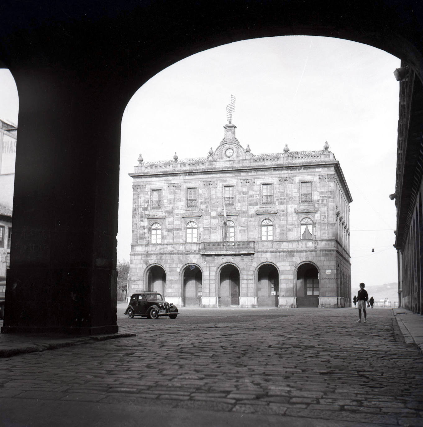 Cubierta. Plaza Mayor. 