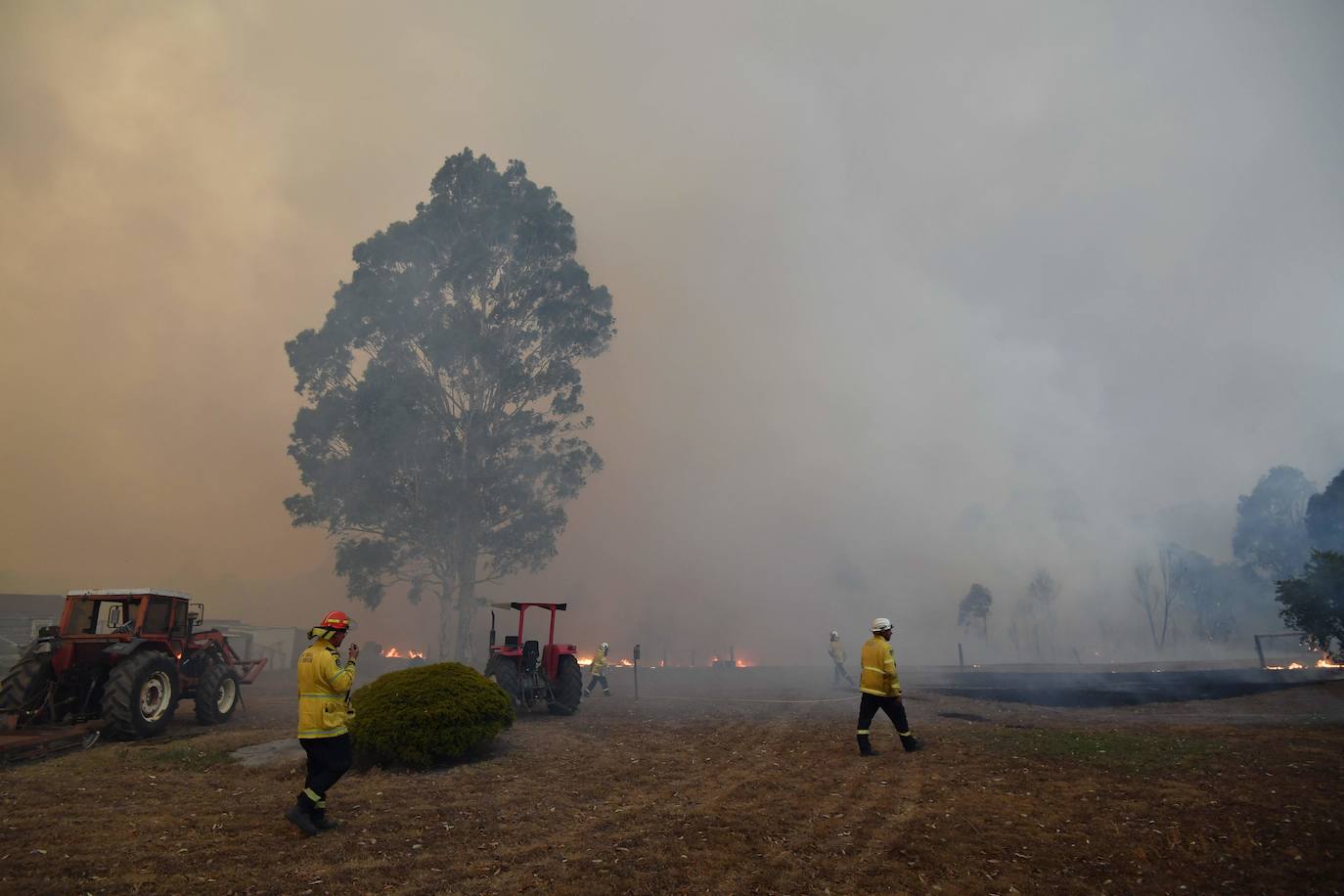 Los incendios han dejado este martes al menos dos muertos y cinco desaparecidos