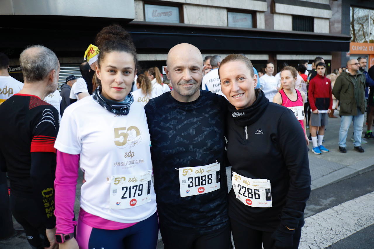 Fotos: Diversión en la San Silvestre de Gijón