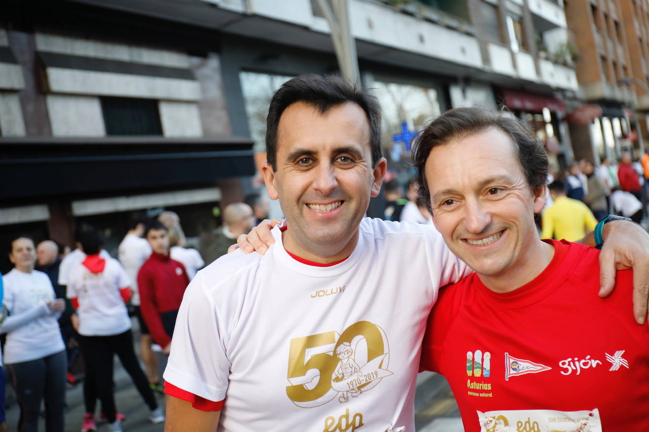 Fotos: Diversión en la San Silvestre de Gijón