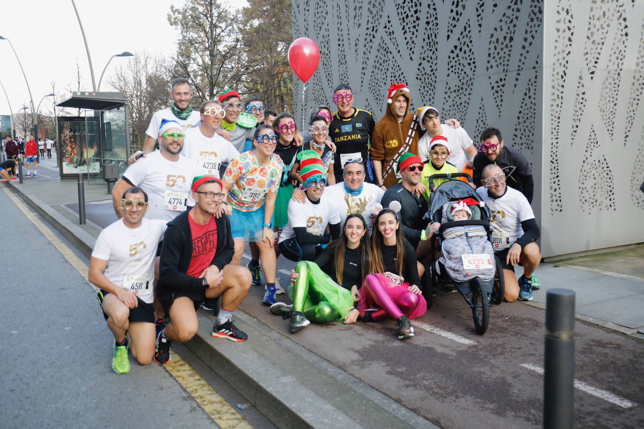 Fotos: Diversión en la San Silvestre de Gijón