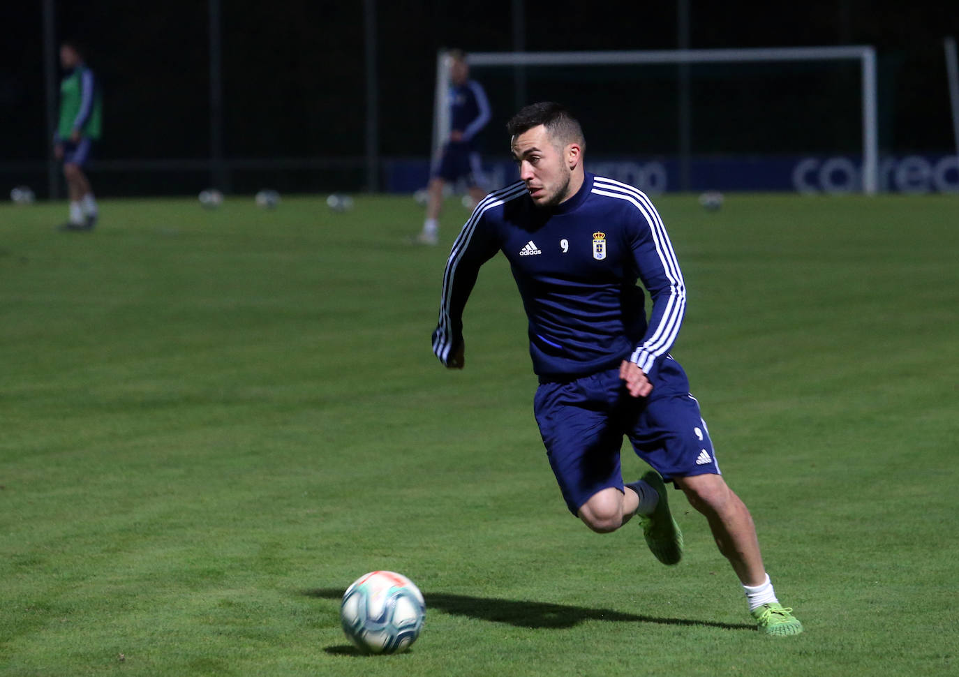 Fotos: Entrenamiento del Real Oviedo (01/01/2020)
