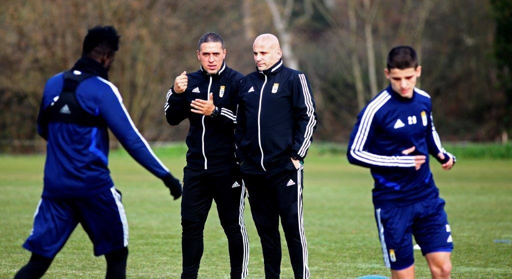 Javi Rozada facilitará mañana, tras una última activación en el Tartiere, la convocatoria definitiva que se concentrará hasta el inicio del partido ante el Málaga