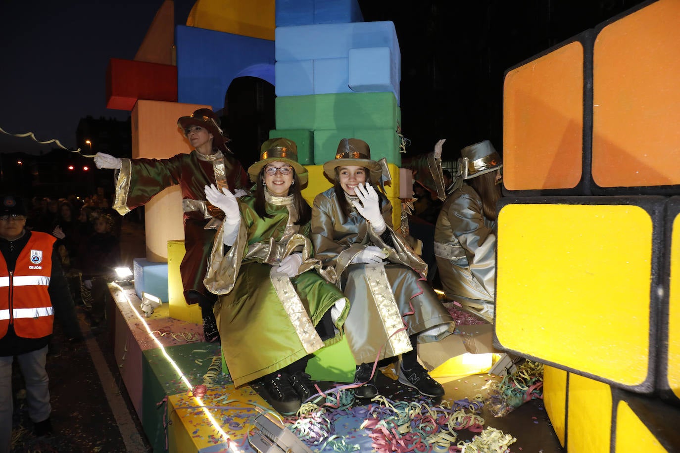 Fotos: Gijón se emociona con los Reyes Magos