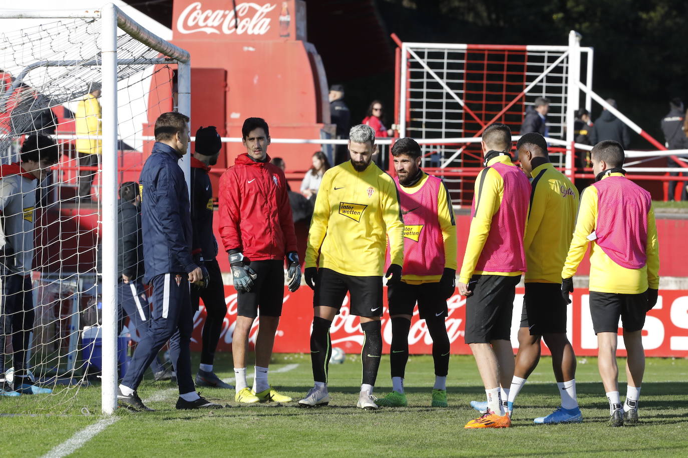 Fotos: Entrenamiento del Sporting (05/01/2020)