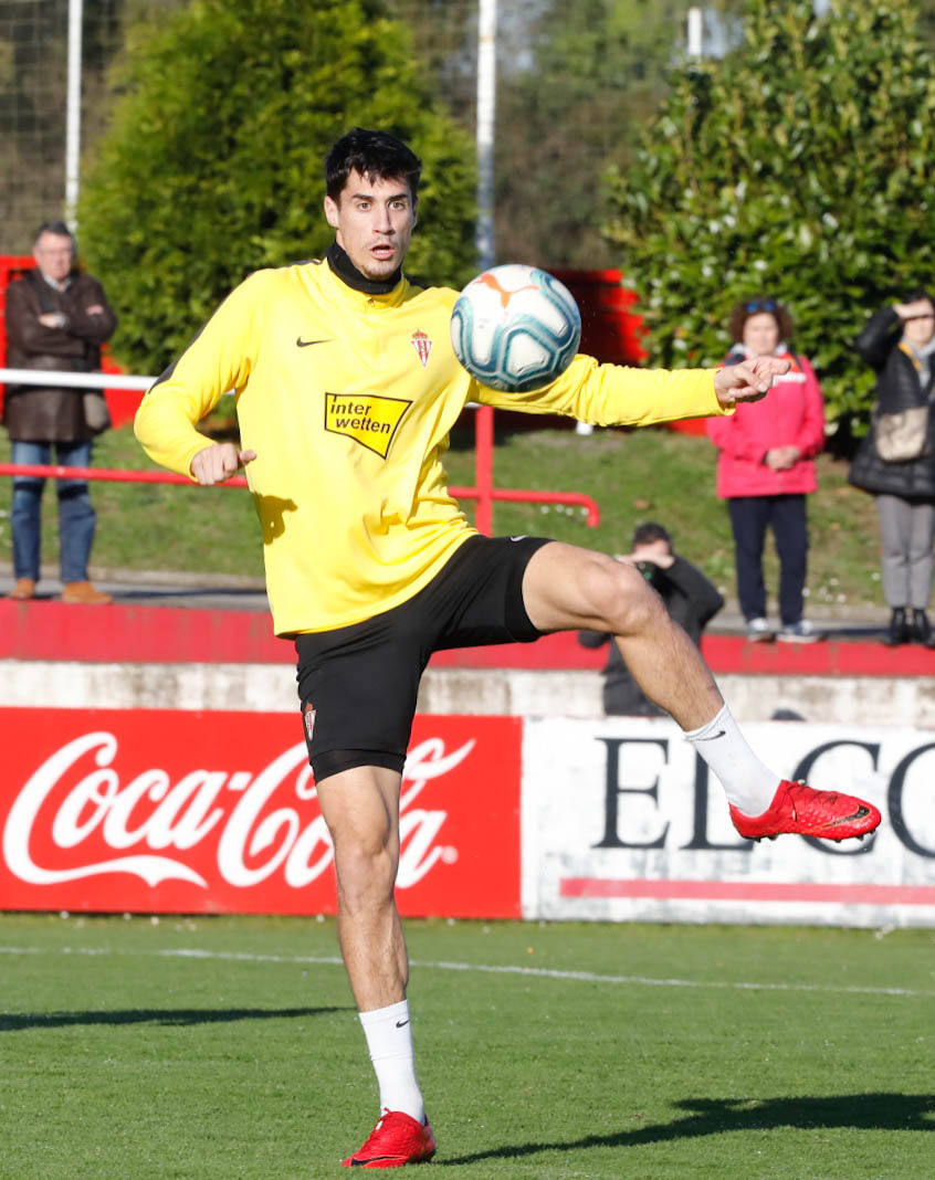 Fotos: Entrenamiento del Sporting (05/01/2020)