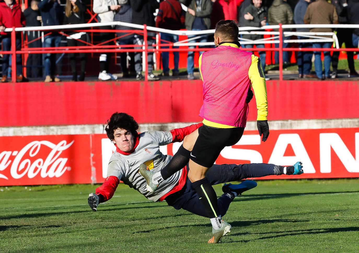 Fotos: Entrenamiento del Sporting (05/01/2020)