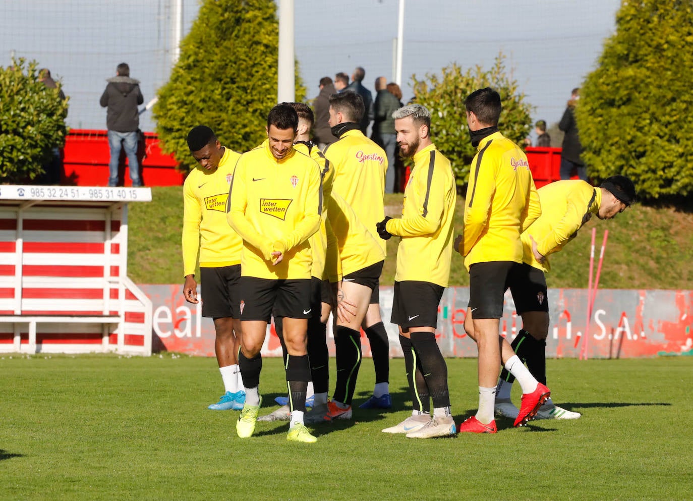 Fotos: Entrenamiento del Sporting (05/01/2020)