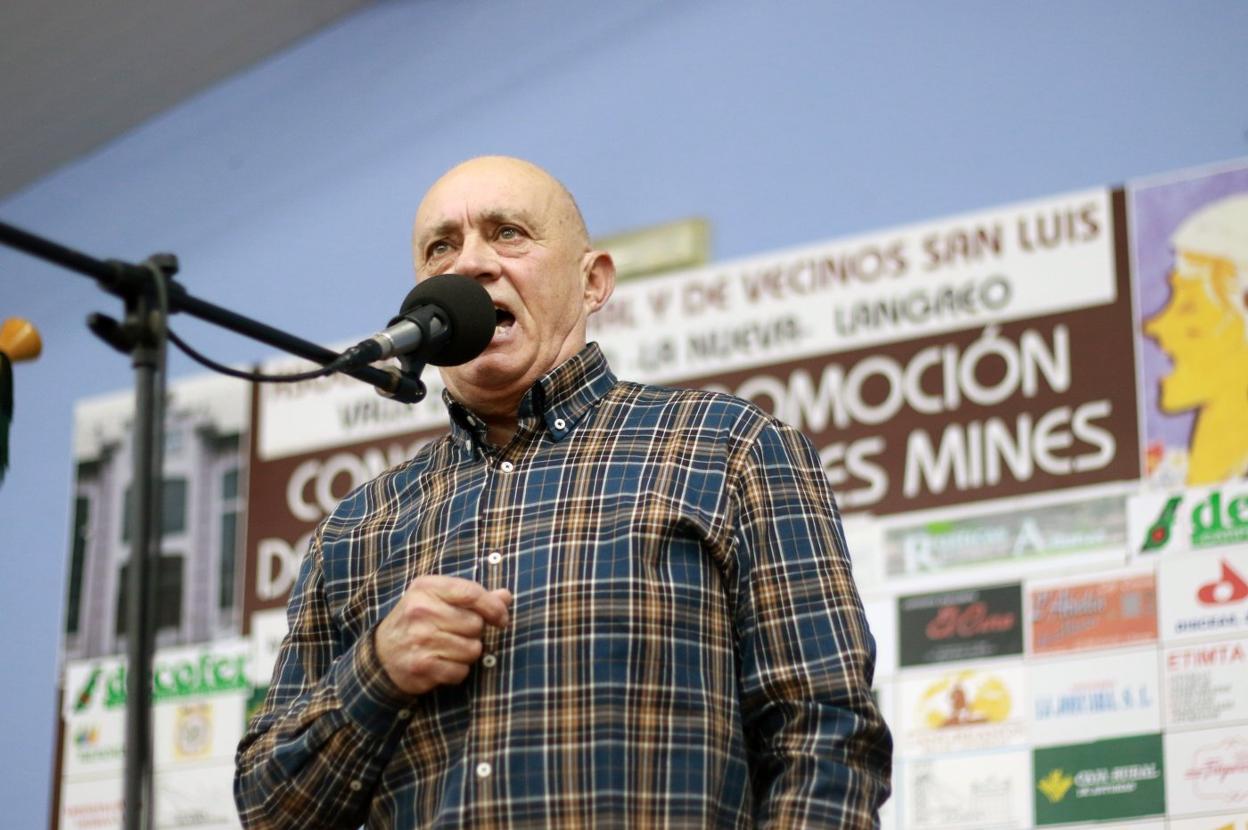 José Luis Rodríguez, 'El presi', de Avilés. 