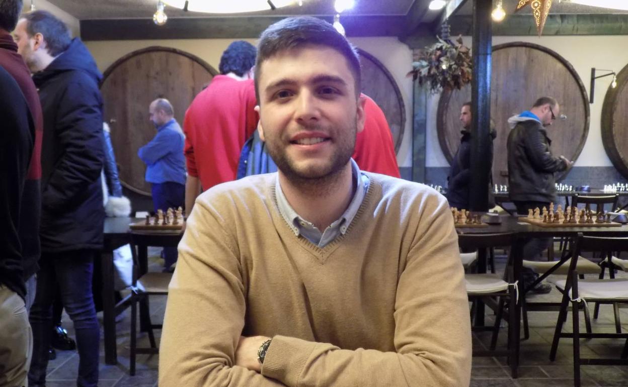 David Vigón, campeón de Asturias de blitz. 