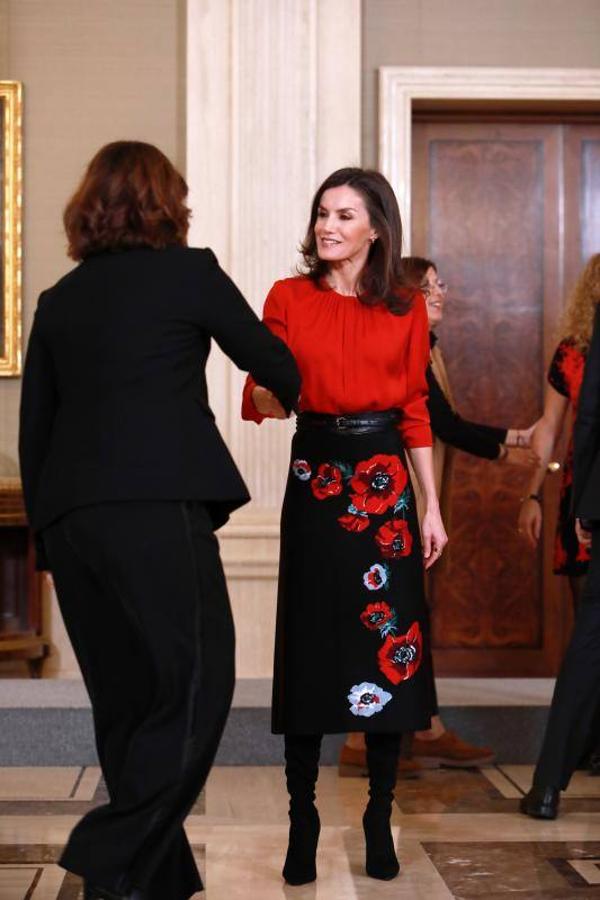 Fotos: El estilismo con el que Letizia se adelanta a la primavera