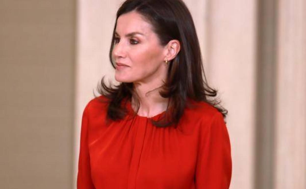 Letizia recupera uno de sus looks más arriesgados