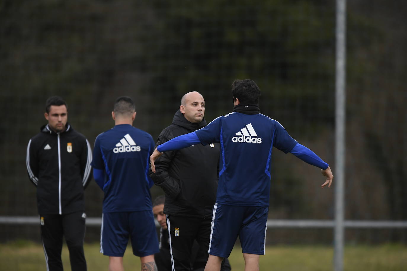 Tras la derrota ante el Almería, los azules han regresado a los entrenamientos