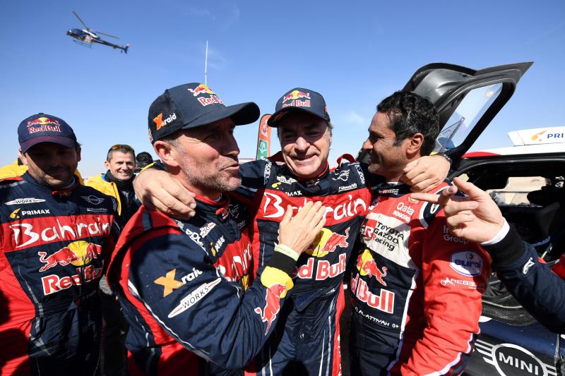 Fotos: Carlos Sainz, ganador del Dakar 2020