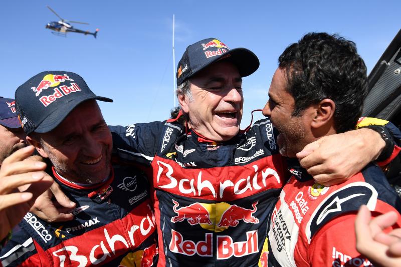 Fotos: Carlos Sainz, ganador del Dakar 2020