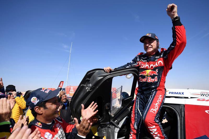 Fotos: Carlos Sainz, ganador del Dakar 2020