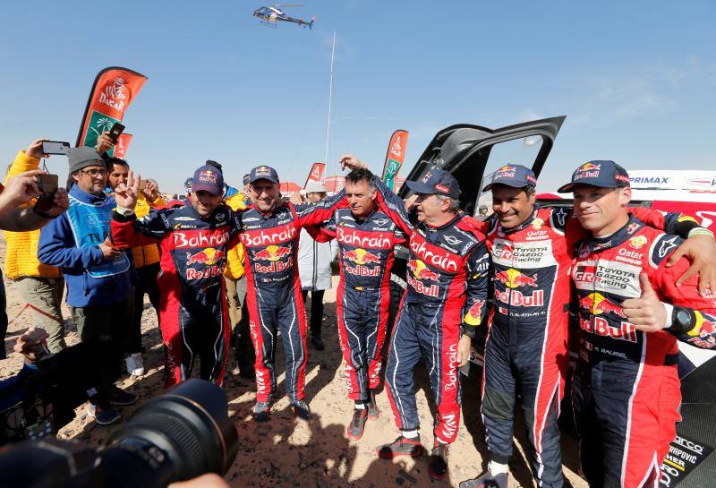 Fotos: Carlos Sainz, ganador del Dakar 2020