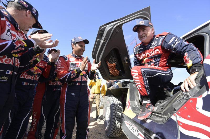 Fotos: Carlos Sainz, ganador del Dakar 2020