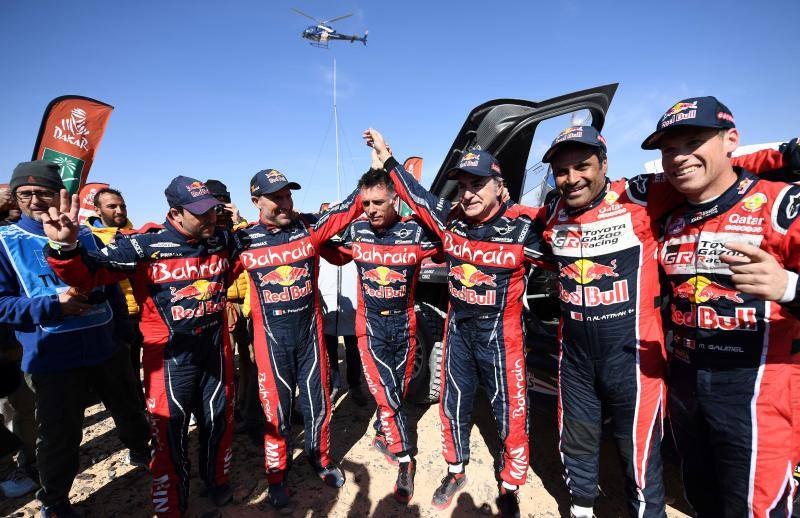 Fotos: Carlos Sainz, ganador del Dakar 2020