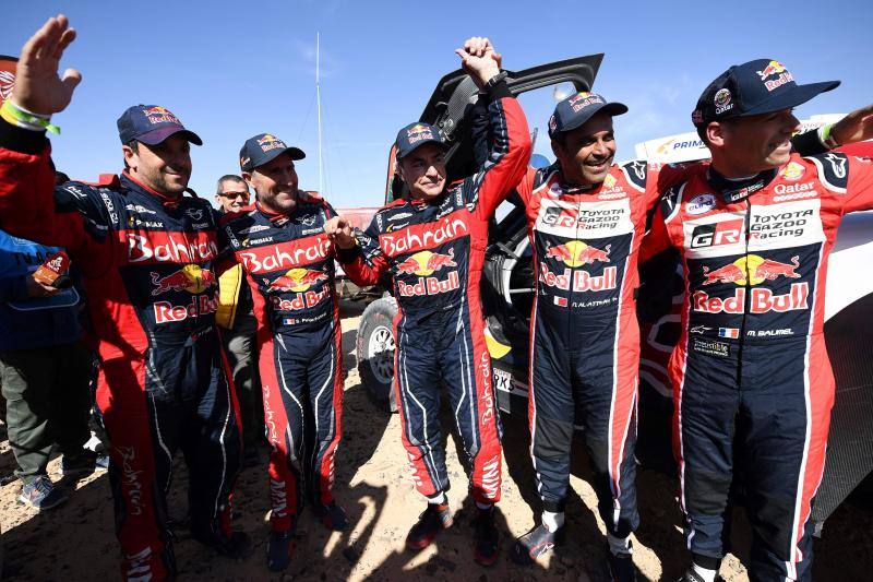 Fotos: Carlos Sainz, ganador del Dakar 2020