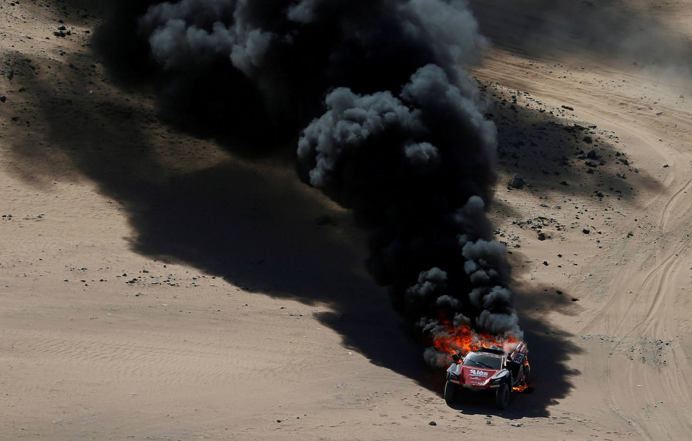 Fotos: Las espectaculares imágenes que deja el Dakar 2020