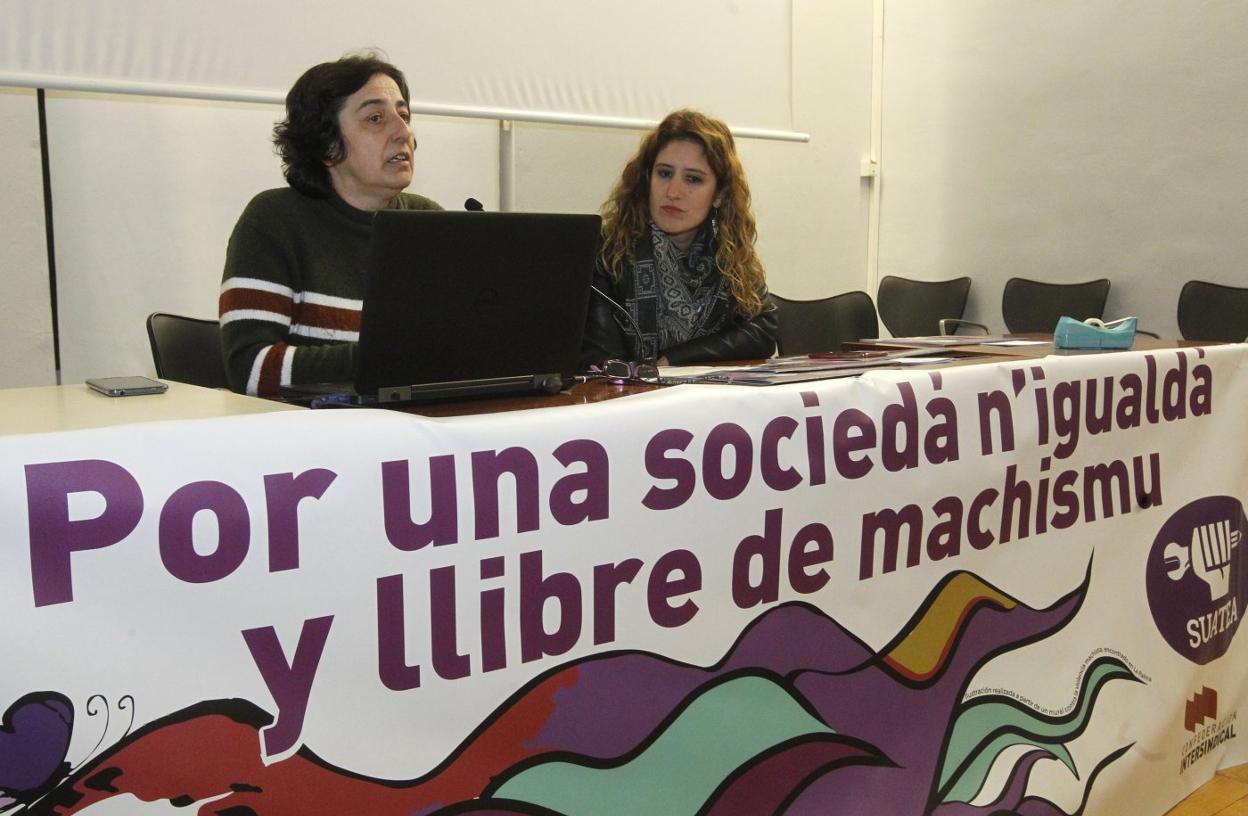 Marián Moreno (Suatea) y Anabel Santiago. 