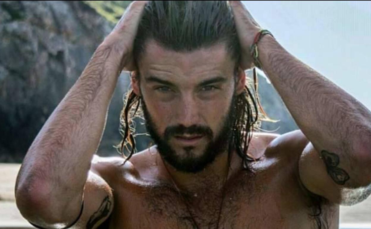 Logan Sampedro, durante su paso por 'Supervivientes'