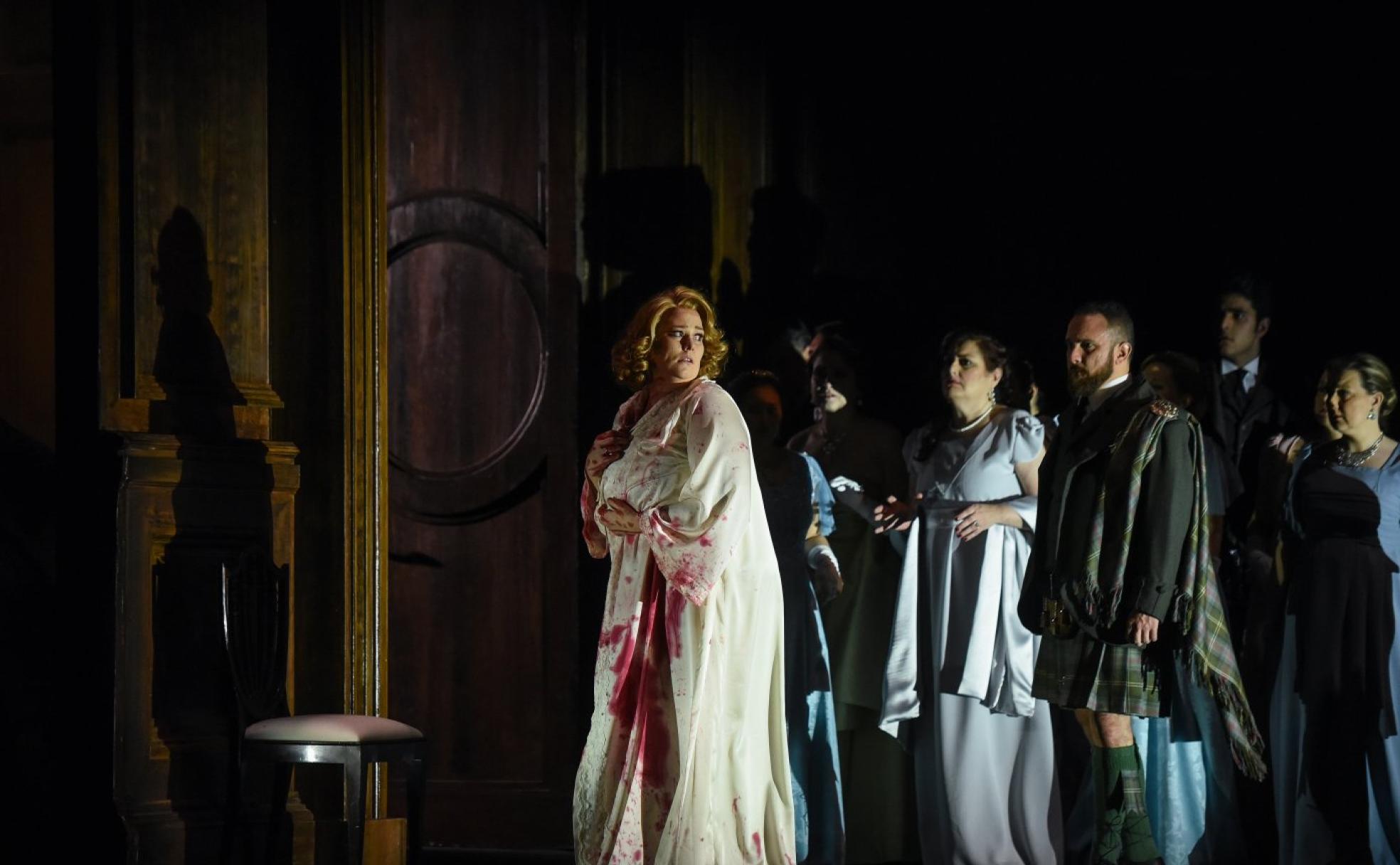 Jessica Pratt, en su papel de Lucia, fue la cantante más destacada en la ópera de ayer en el Campoamor. 