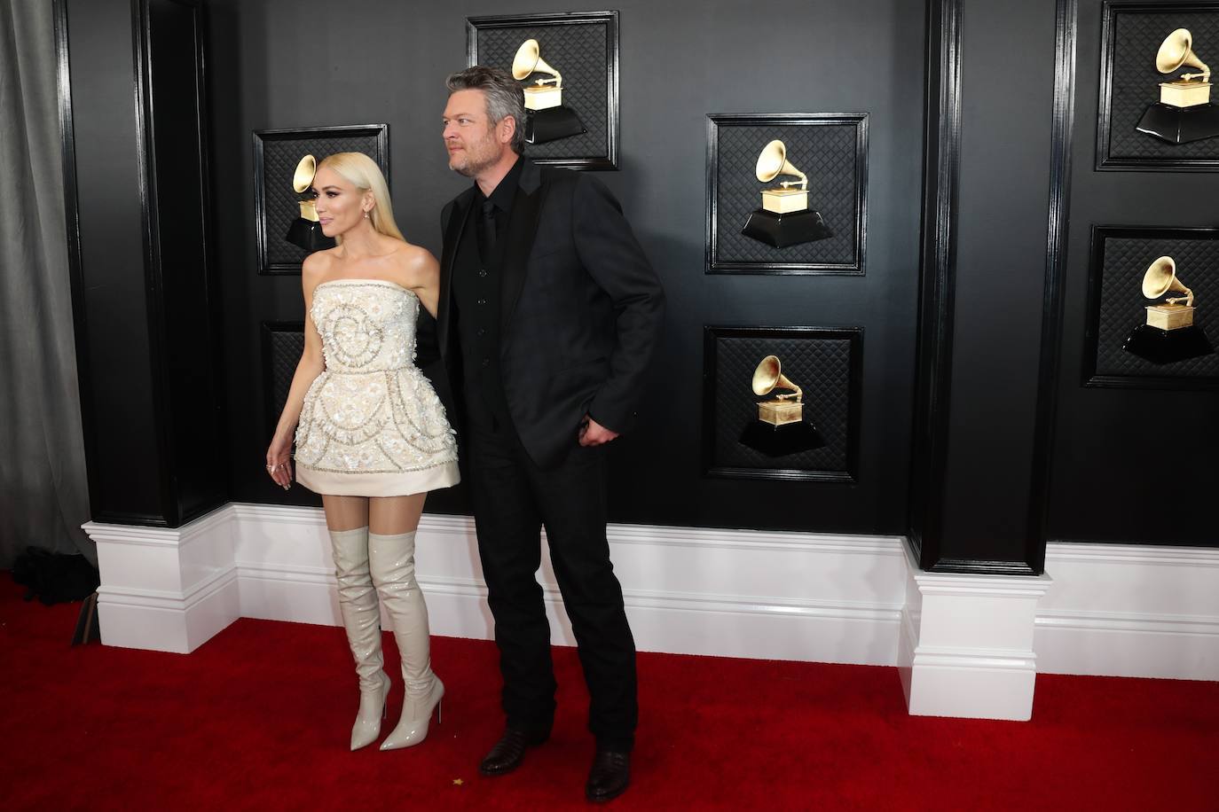 Gwen Stefani y Blake Shelton 