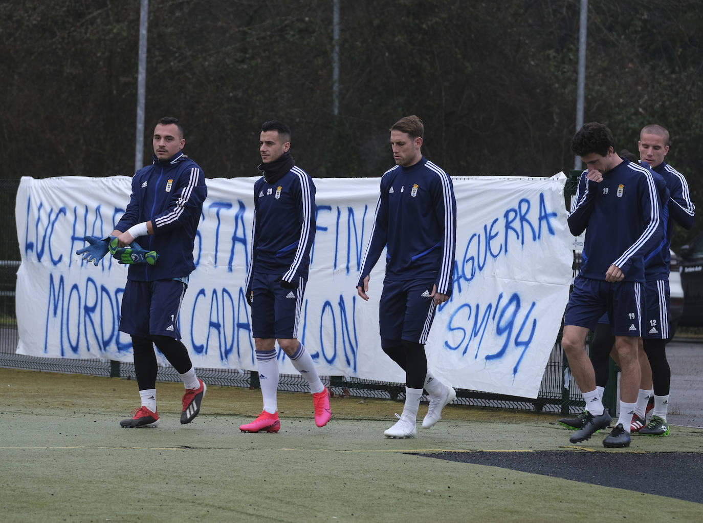 Fotos: Entrenamiento del Real Oviedo (29/01/2020)