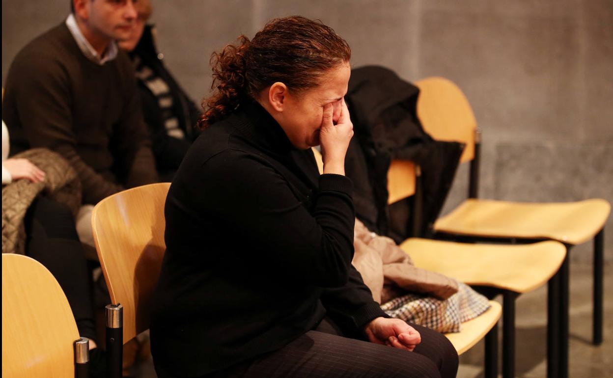 La 'envenenadora' de Arriondas, durante el juicio celebrado en 2018.