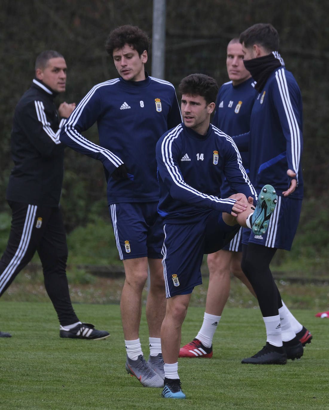 Fotos: Entrenamiento del Real Oviedo (30/01/2020)