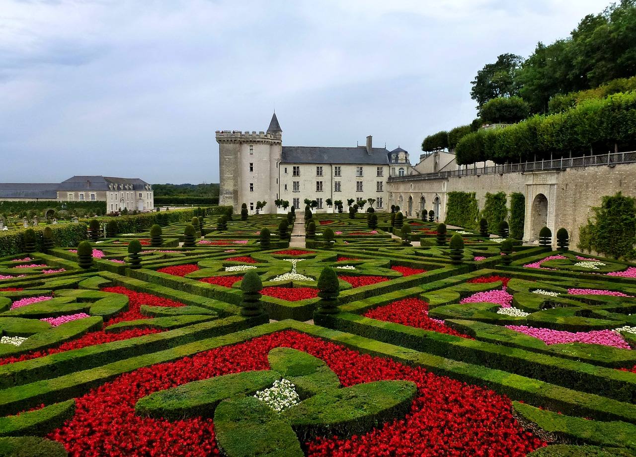 Jardines del Chateau de Villandry (Francia)