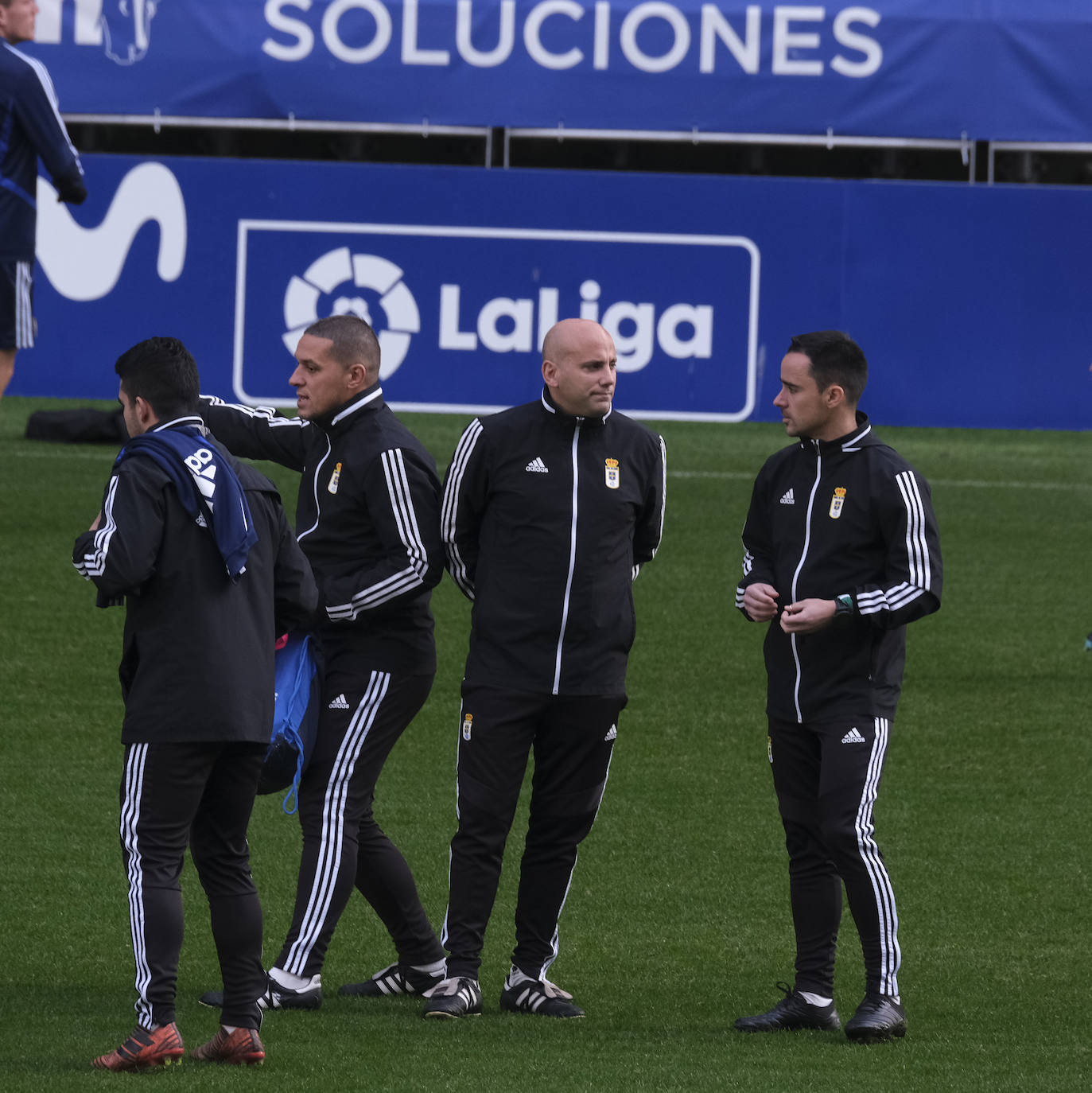 Los azules preparan su próximo encuentro ante el Albacete