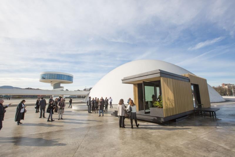 Fotos: La habitación modular de Arcelor, en el Niemeyer