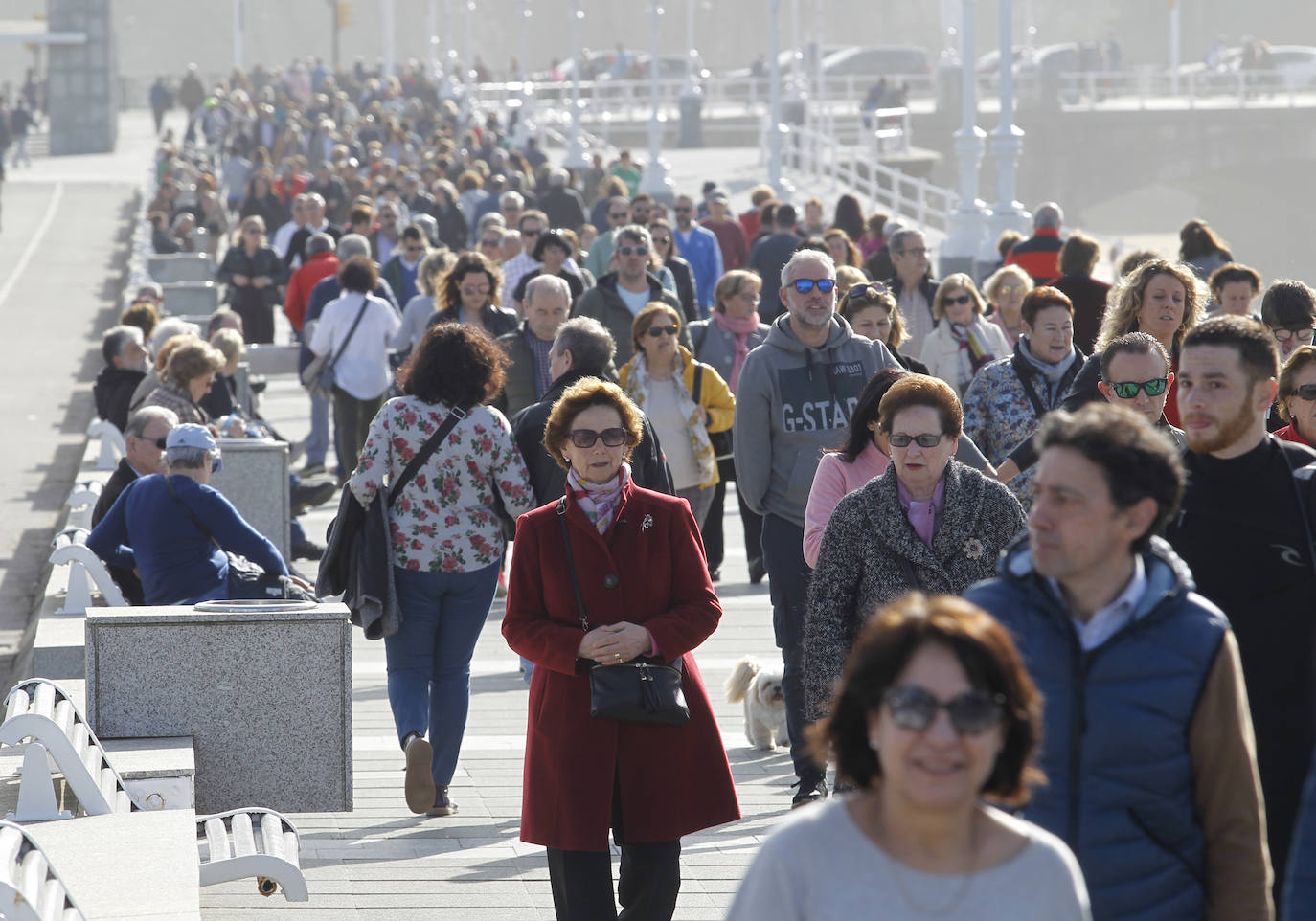 Febrero llega ocho grados más cálido de lo habitual