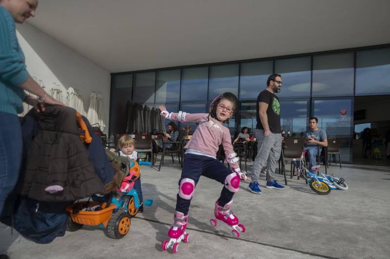 Febrero llega ocho grados más cálido de lo habitual