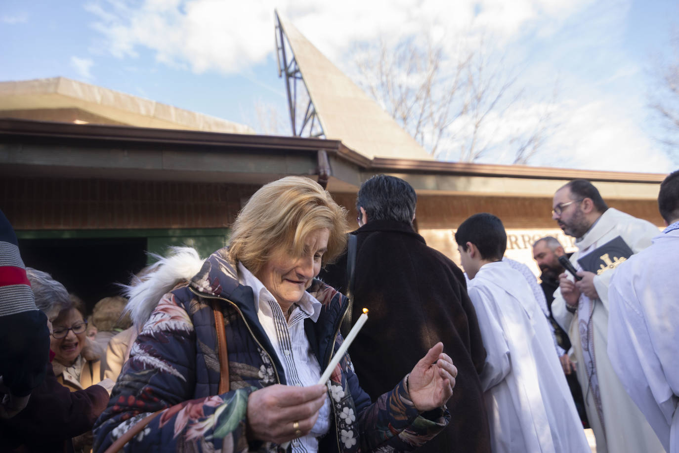 Procesión de La Candelaria en La Magdalena. 