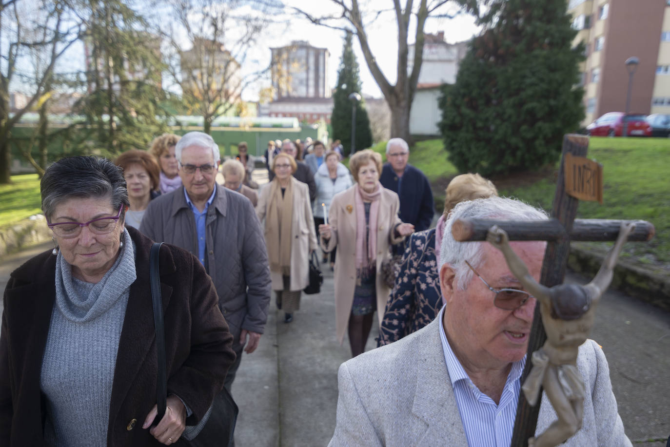 Procesión de La Candelaria en La Magdalena. 